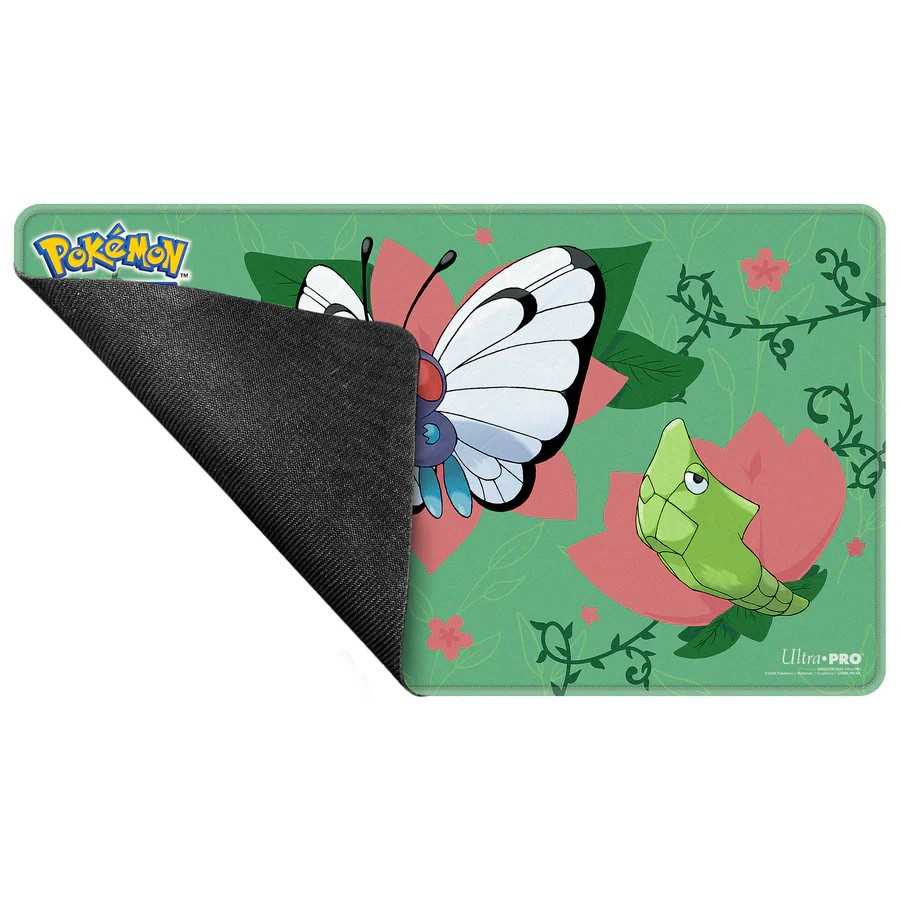 Pokémon Caterpie Evolutions Stitched Playmat