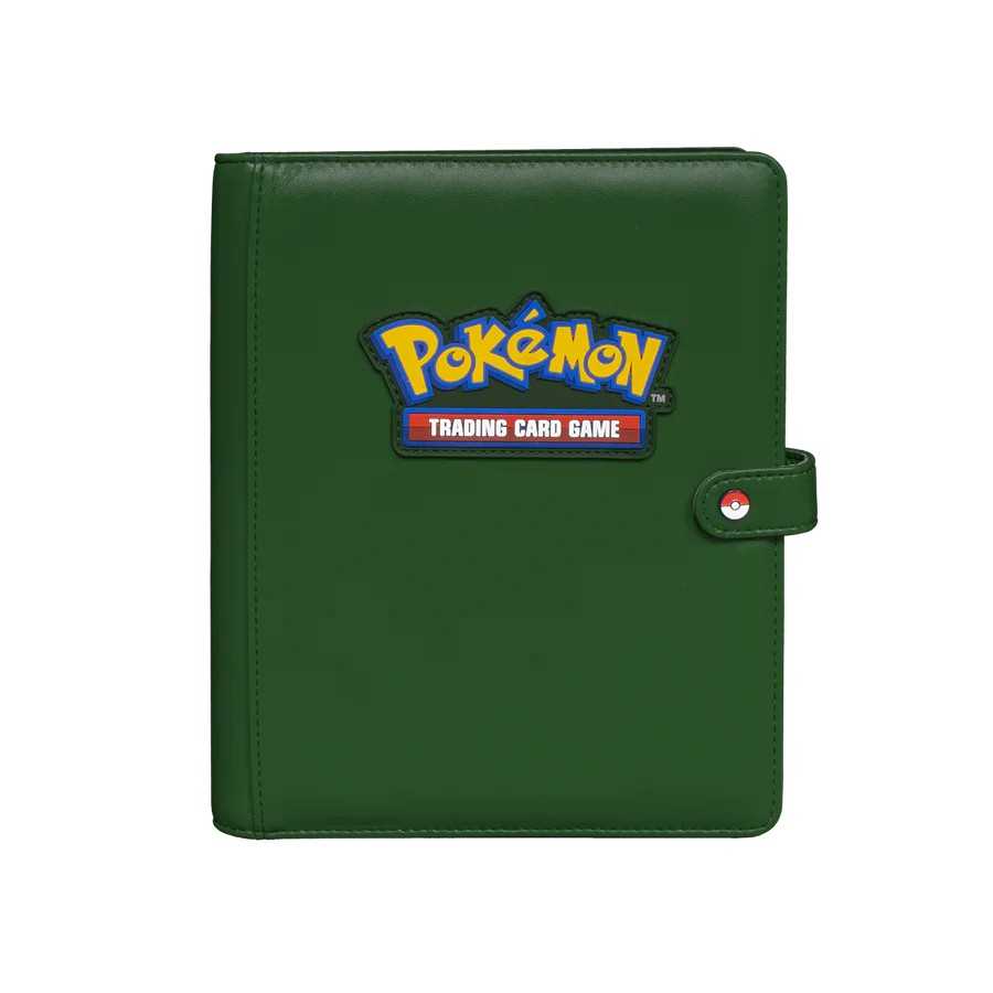 Pokémon 4-Pocket Premium Snap Binder – Green