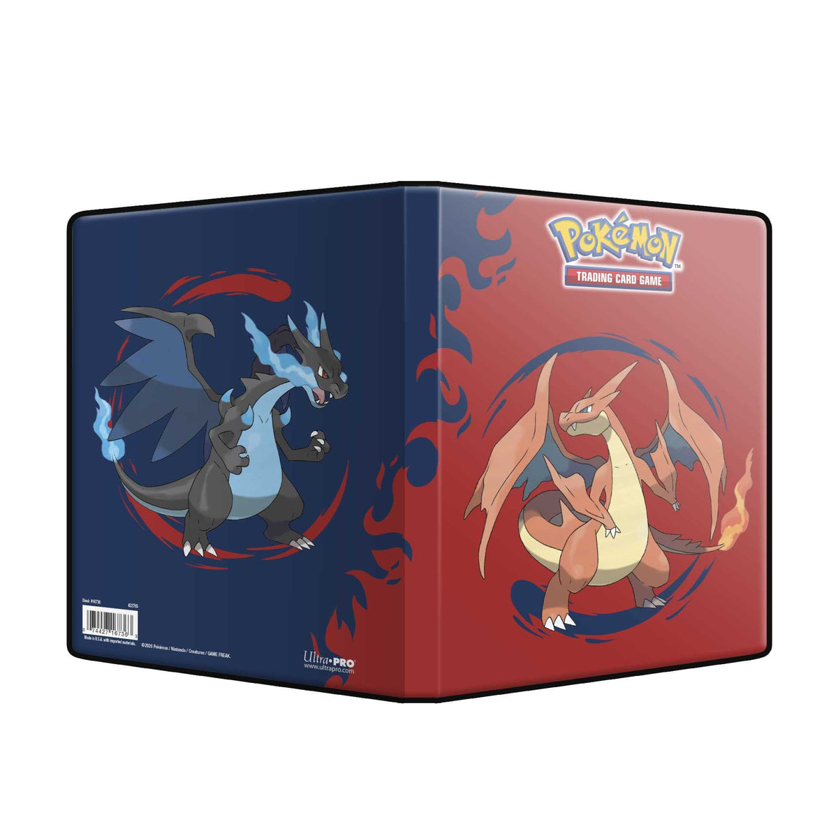 Pokémon Mega Charizard X and Mega Charizard Y 4-Pocket Portfolio