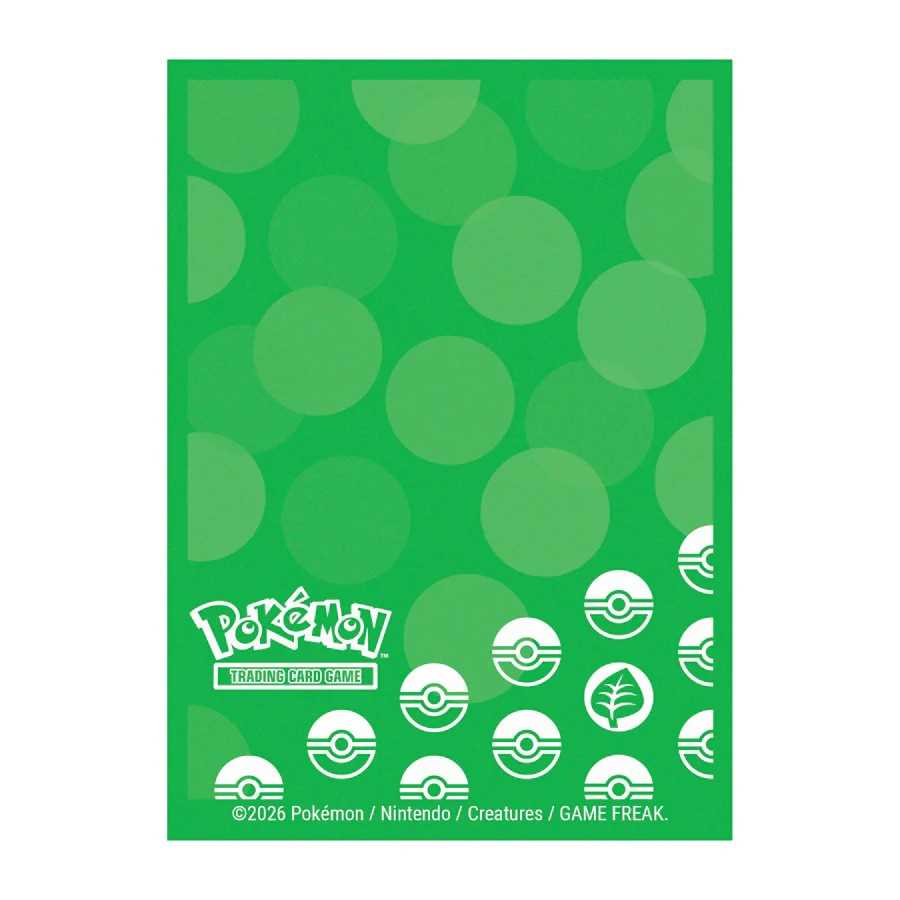 Pokémon Energy Deck Protector Sleeves – Grass Type (65ct)