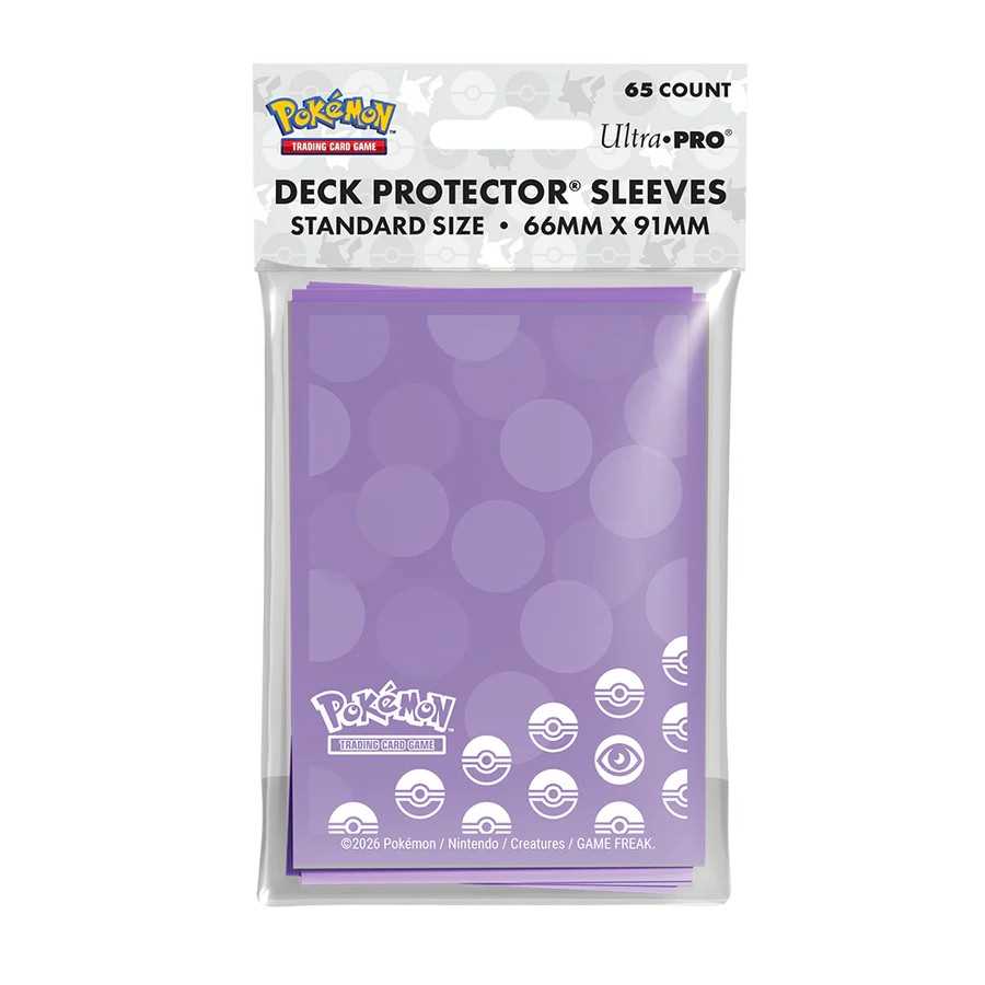 Pokémon Energy Deck Protector Sleeves – Psychic Type (65ct)