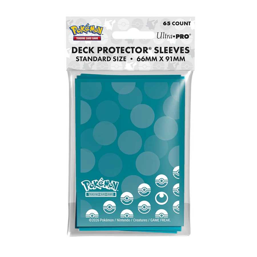 Pokémon Energy Deck Protector Sleeves – Darkness Type (65ct)