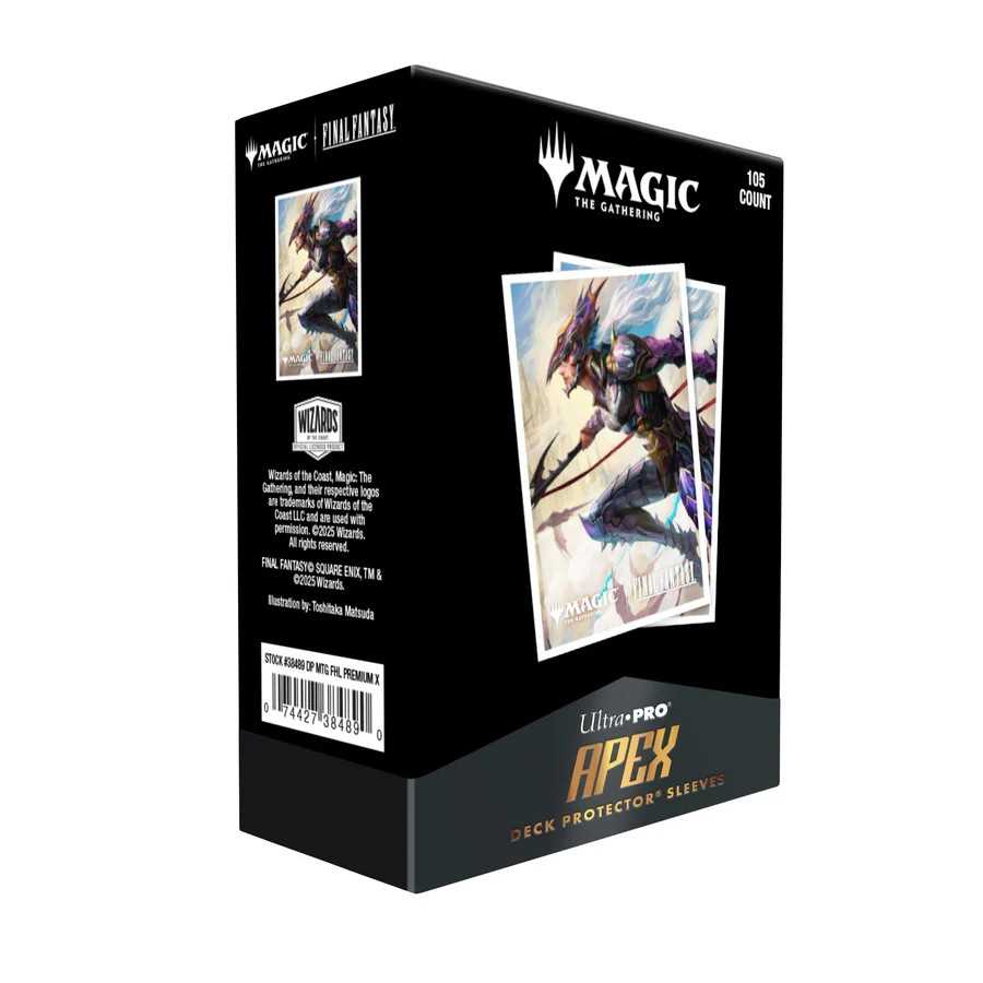 Magic: The Gathering—FINAL FANTASY 105ct APEX Deck Protector Sleeves – Q4 Premium X