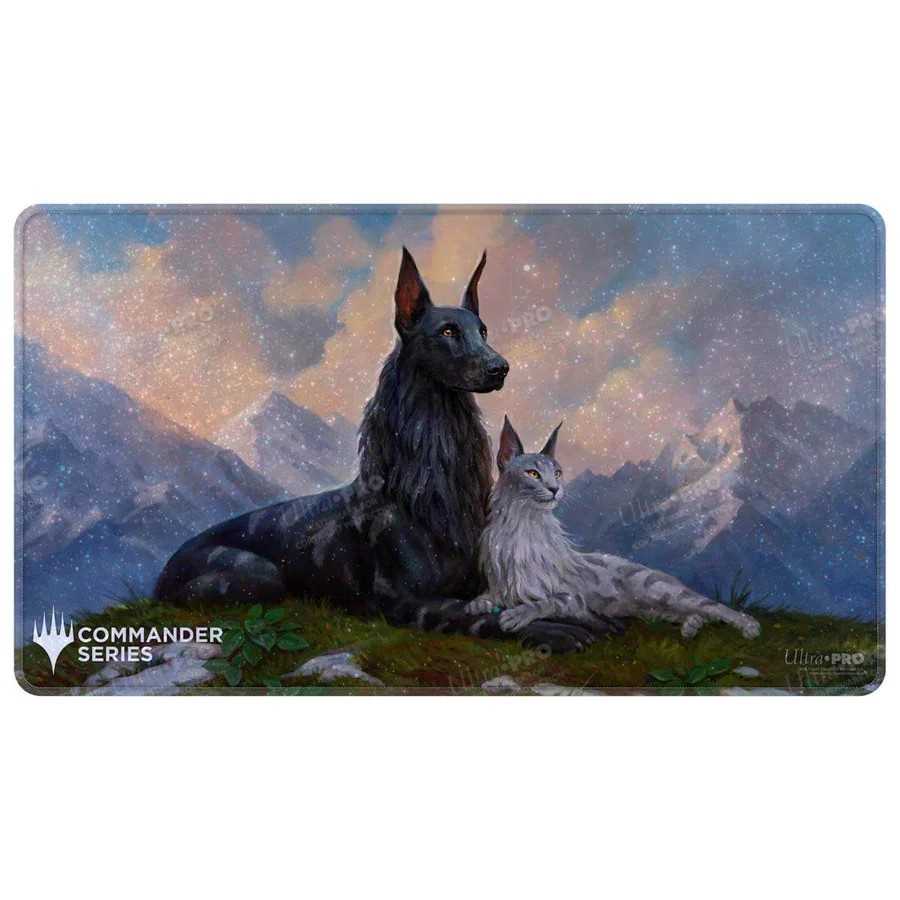 Magic: The Gathering Commander Series 8 Holofoil Playmat – Rin and Seri