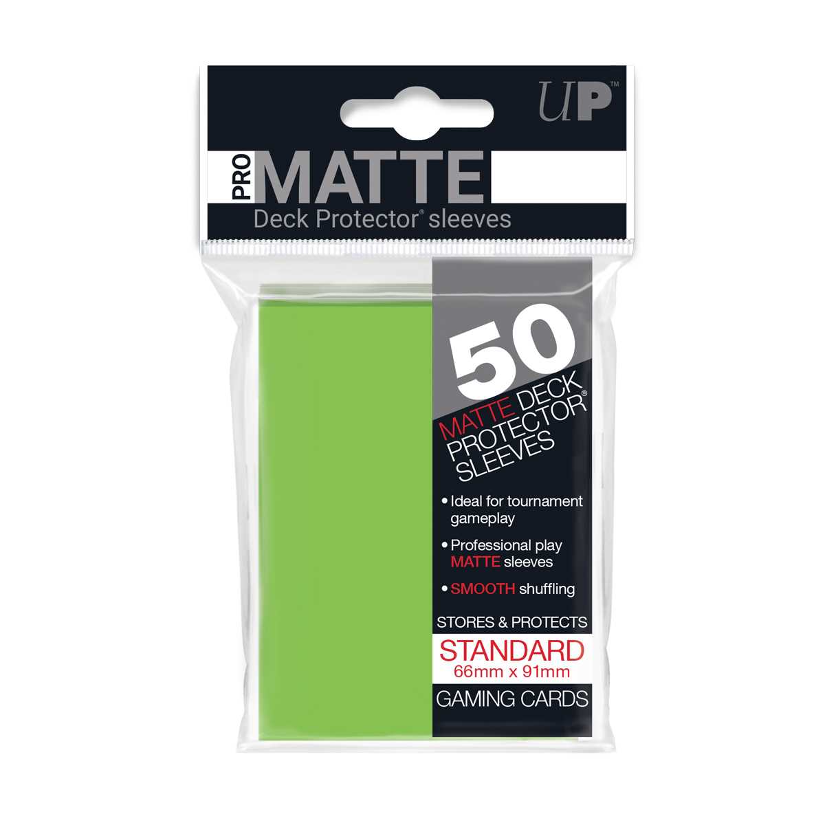 Ultra PRO Matte Deck Protectors (50ct) - Lime Green