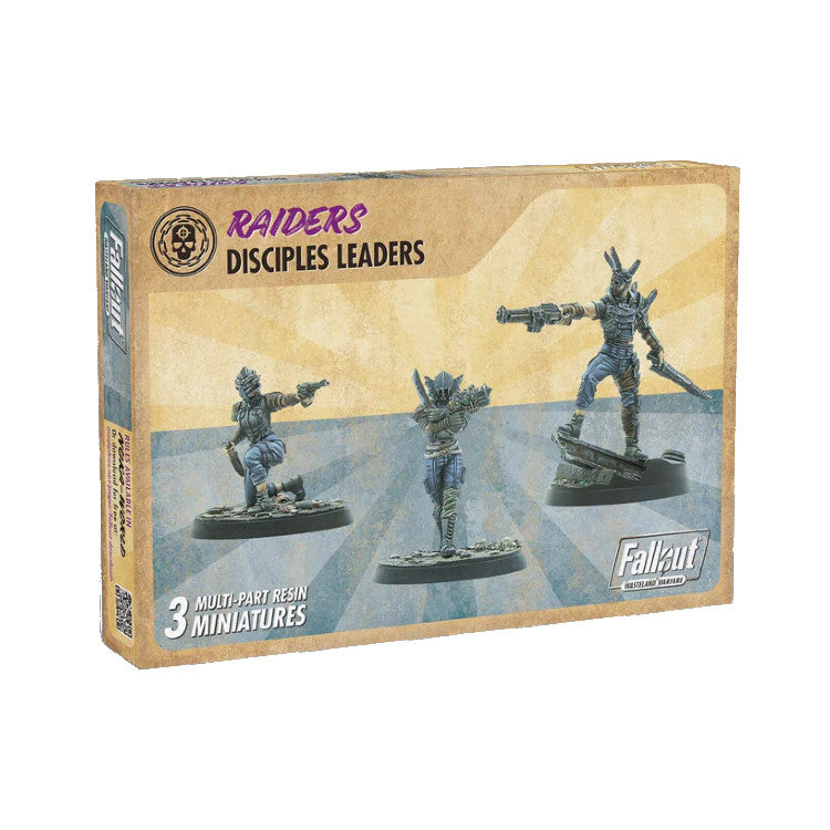 Fallout: Wasteland Warfare – Raiders: Disciples Leaders Miniatures