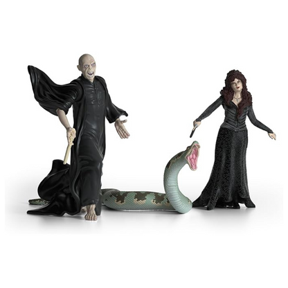 Schleich Harry Potter Lord Voldemort, Nagini & Bellatrix Lestrange Figure Set