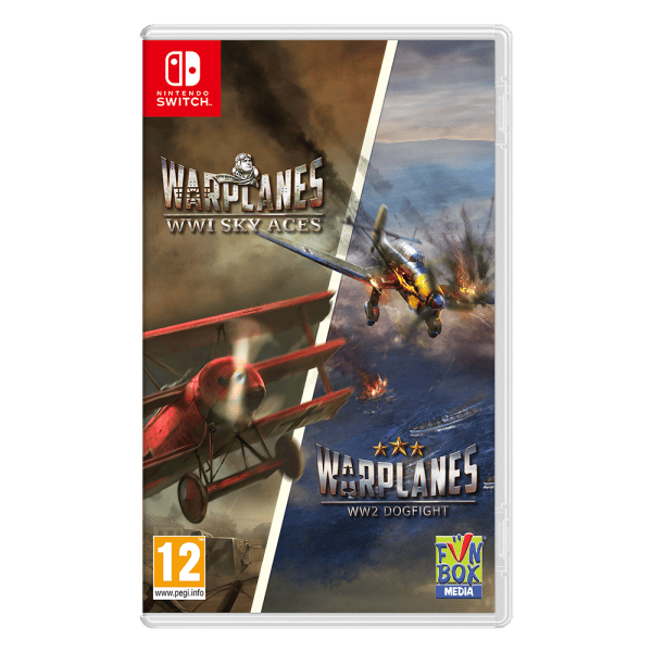 Warplanes: WWI Sky Aces + WW2 Dogfight – Nintendo Switch (Disc)