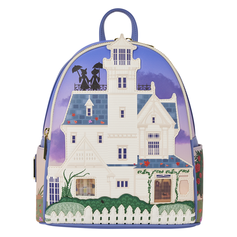 Loungefly Practical Magic 2 House Lenticular Mini Backpack