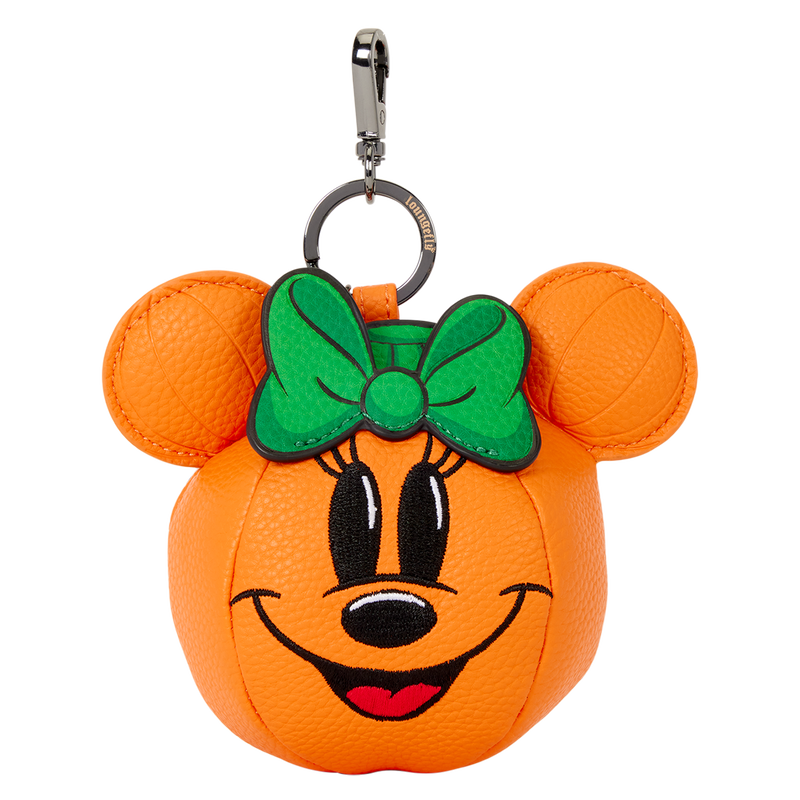Loungefly Disney Minnie Mouse Pumpkin Figural Bag Charm