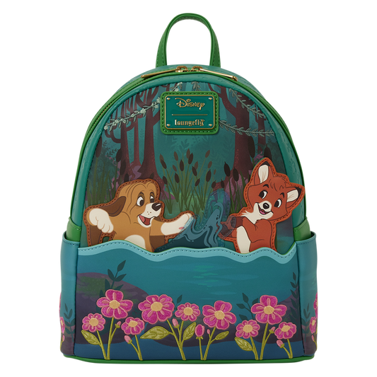 Loungefly Disney The Fox and the Hound Tod & Copper Mini Backpack