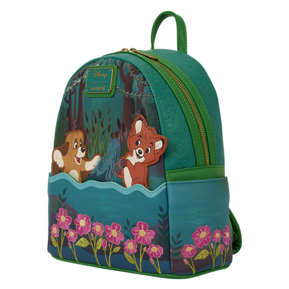 Loungefly Disney The Fox and the Hound Tod & Copper Mini Backpack