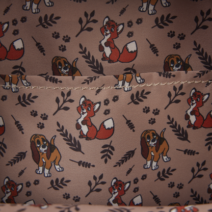 Loungefly Disney The Fox and the Hound Tod & Copper Mini Backpack
