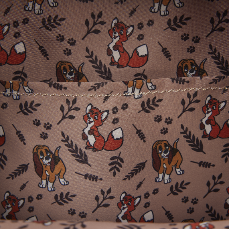 Loungefly Disney The Fox and the Hound Tod & Copper Mini Backpack