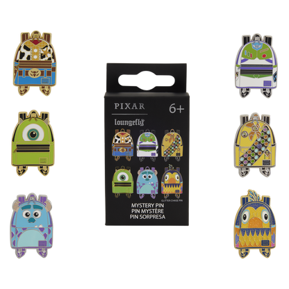 Loungefly - Blind Box Enamel Pins - Pixar Characters