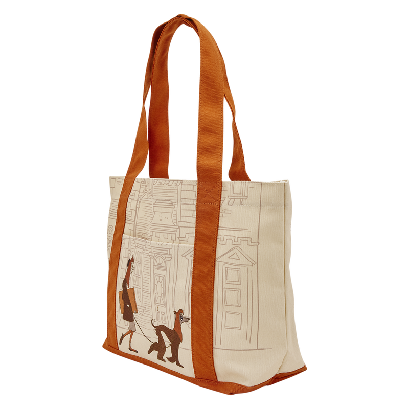Loungefly Disney 101 Dalmatians Oversized Canvas Tote Bag