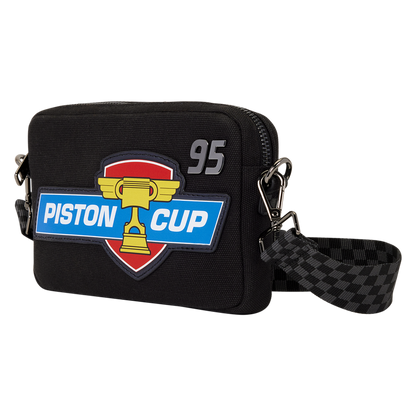 Loungefly Disney Pixar Cars 20th Anniversary Piston Cup Sling Crossbody Bag