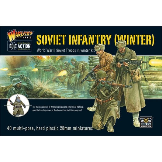 Bolt Action Soviet Winter Infantry 40-Figure Plastic Box Set