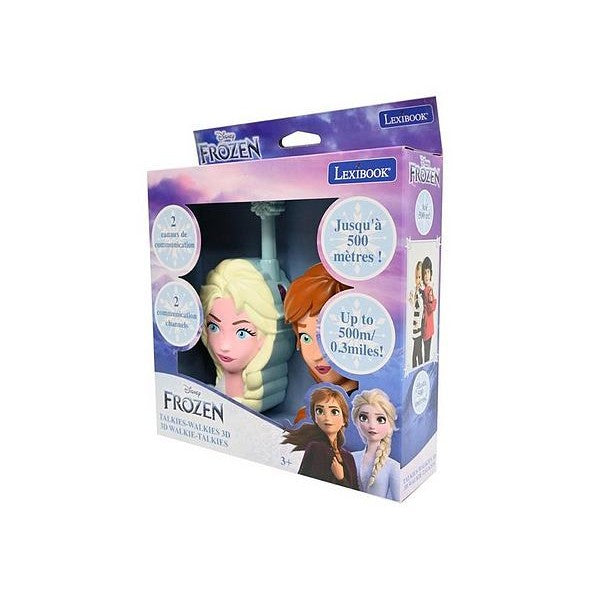 Lexibook Disney Frozen 3D Walkie-Talkies with 500 m Range