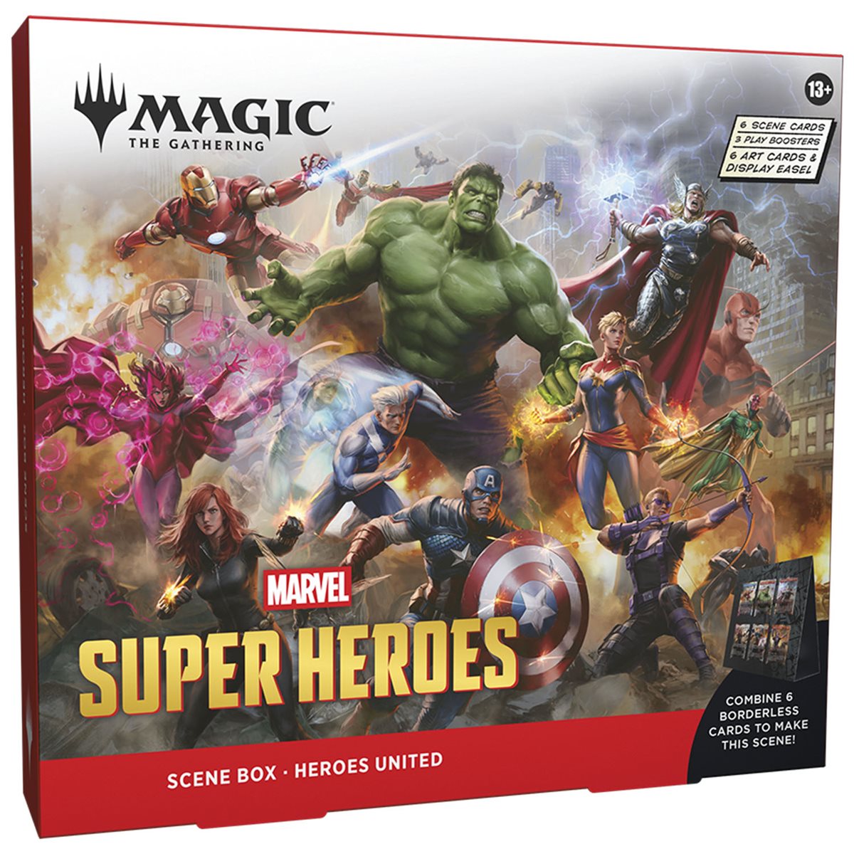 Magic: The Gathering Marvel Super Heroes Assorted Scene Box (Chance of Chase)