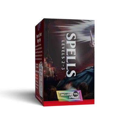Dungeons & Dragons Trove Spells Levels 2–3 Card Set