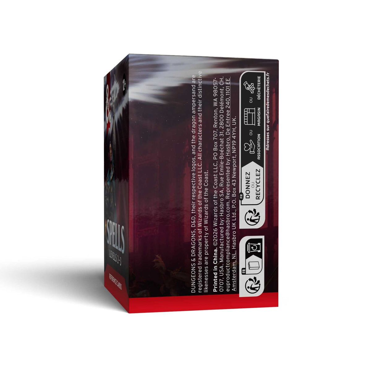 Dungeons & Dragons Trove Spells Levels 2–3 Card Set