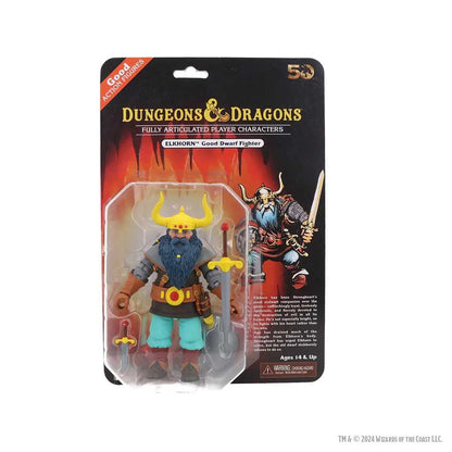 Dungeons & Dragons 7-inch Scale Action Figure – Limited 50th Anniversary Edition Elkhorn Figure