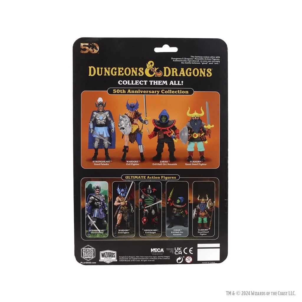 Dungeons & Dragons 7-inch Scale Action Figure – Limited 50th Anniversary Edition Elkhorn Figure