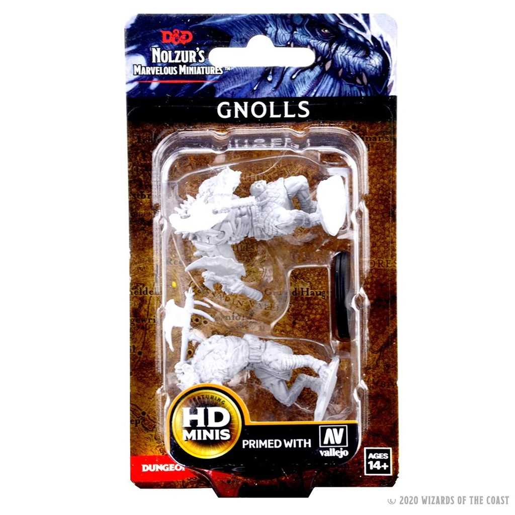 D&D Nolzur's Marvelous Miniatures: Gnolls (W1)