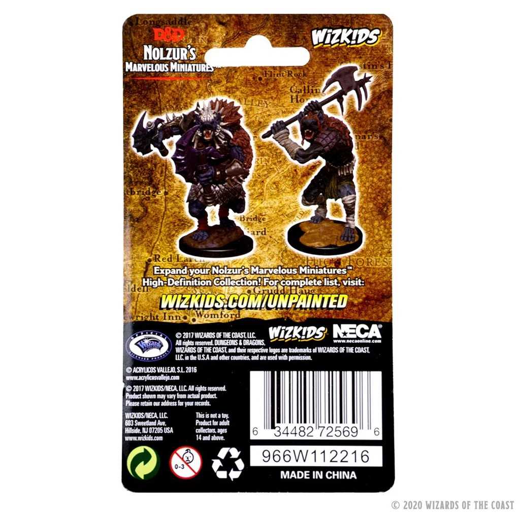 D&D Nolzur's Marvelous Miniatures: Gnolls (W1)