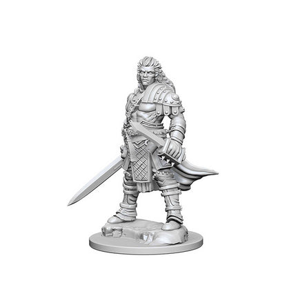 Pathfinder Battles Deep Cuts Unpainted Human Male Fighter