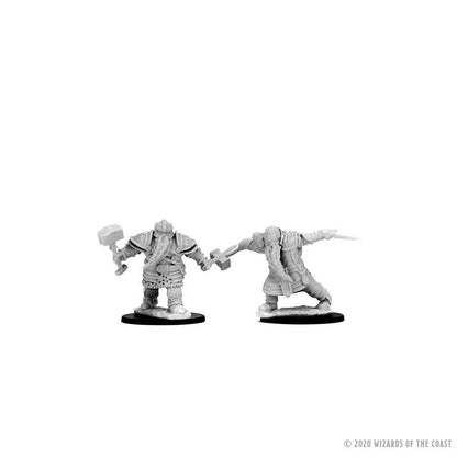 D&D Nolzur's Marvelous Miniatures: Dwarf Male Fighter