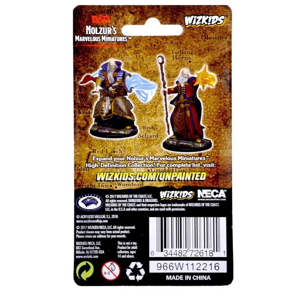 D&D Nolzur’s Marvelous Miniatures Human Male Wizard