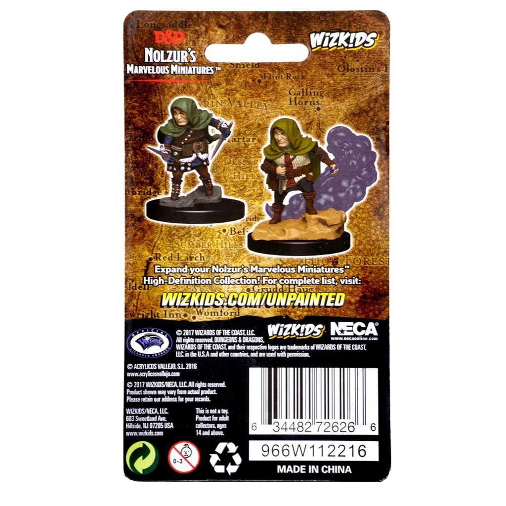 D&D Nolzur’s Marvelous Miniatures: Halfling Male Rogue
