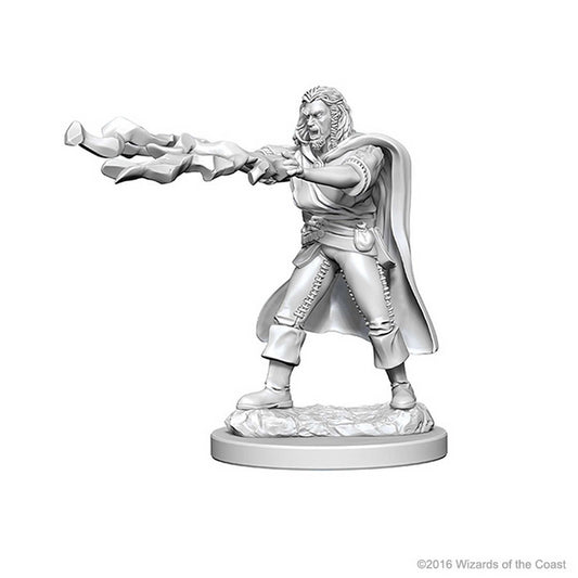 Human Male Sorcerer: D&D Nolzur's Marvelous Unpainted Miniatures (W1)