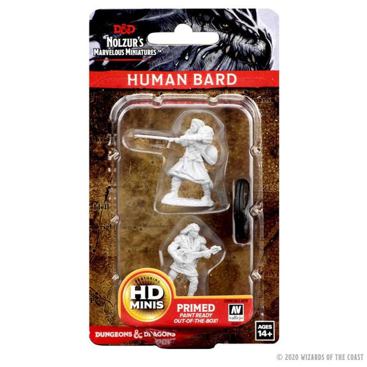 D&D Nolzur's Marvelous Miniatures: Human Male Bard (W4)