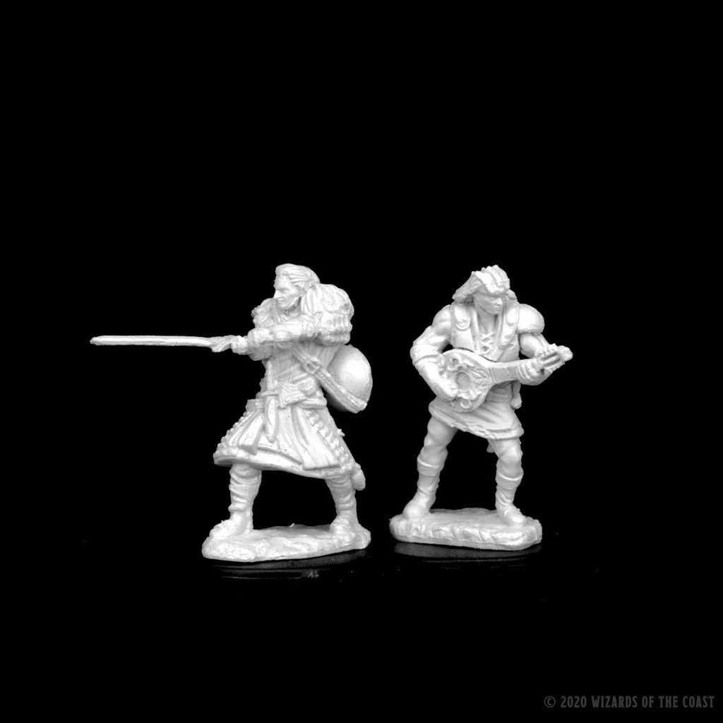 D&D Nolzur's Marvelous Miniatures: Human Male Bard (W4)