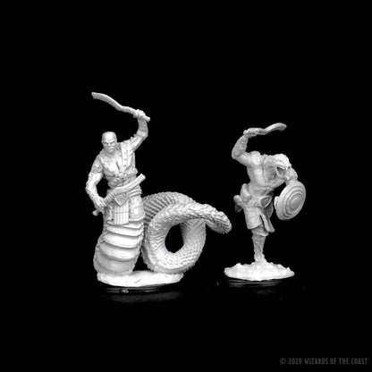 Dungeons & Dragons Yuan-Ti Malisons Unpainted Miniatures