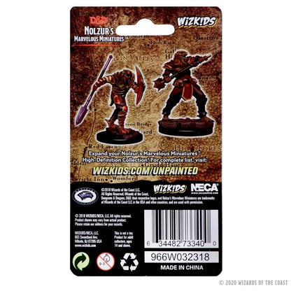 D&D Nolzur’s Marvelous Miniatures: Dragonborn Male Fighter with Spear