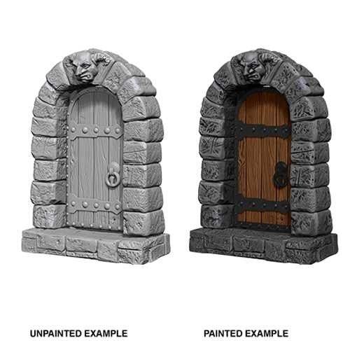 WizKids Deep Cuts Unpainted Miniatures: Doors