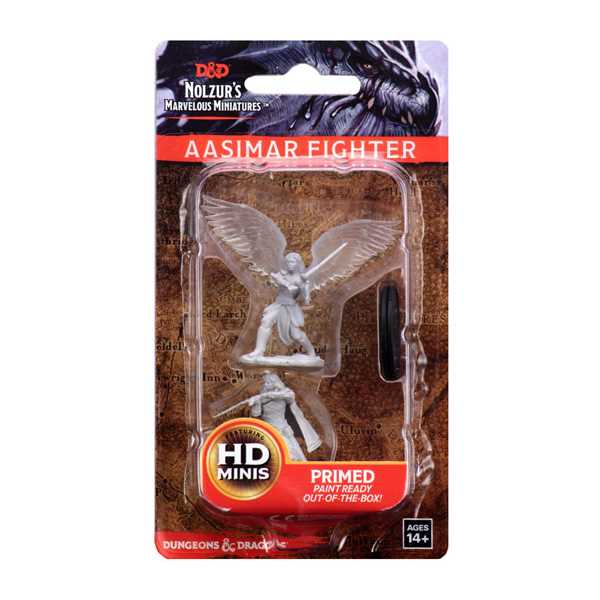 D&D Nolzur’s Marvelous Miniatures Female Aasimar Fighter