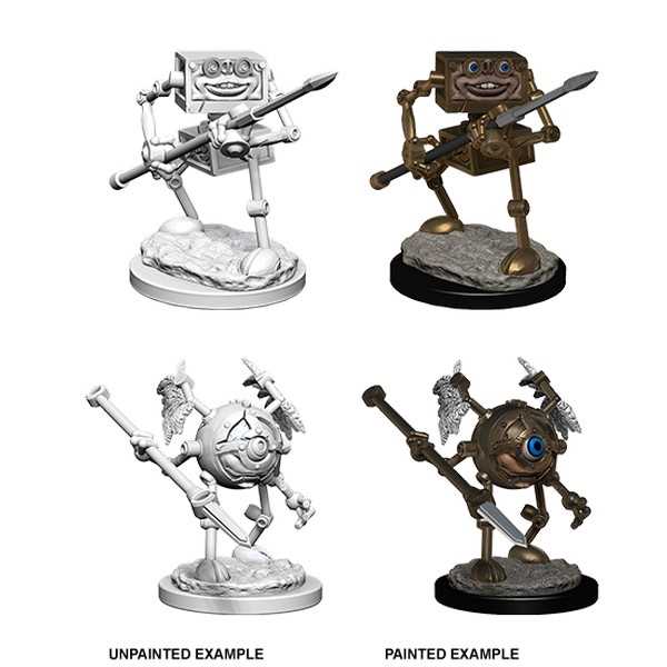 D&D Nolzur’s Marvelous Monodrone & Duodrone Unpainted Miniatures