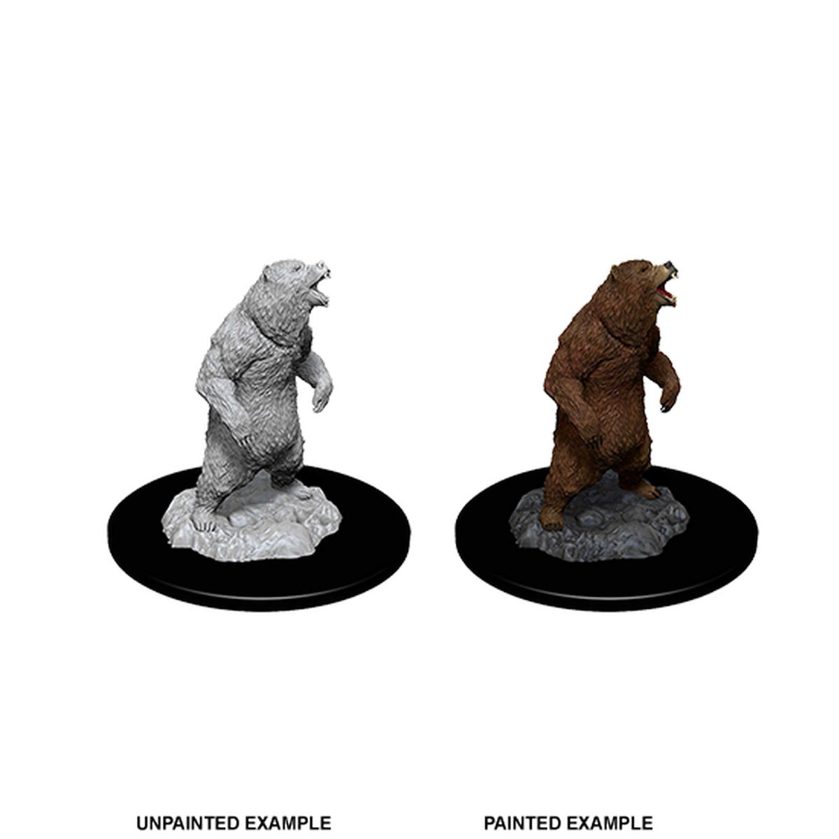WizKids Deep Cuts Unpainted Miniatures – Grizzly