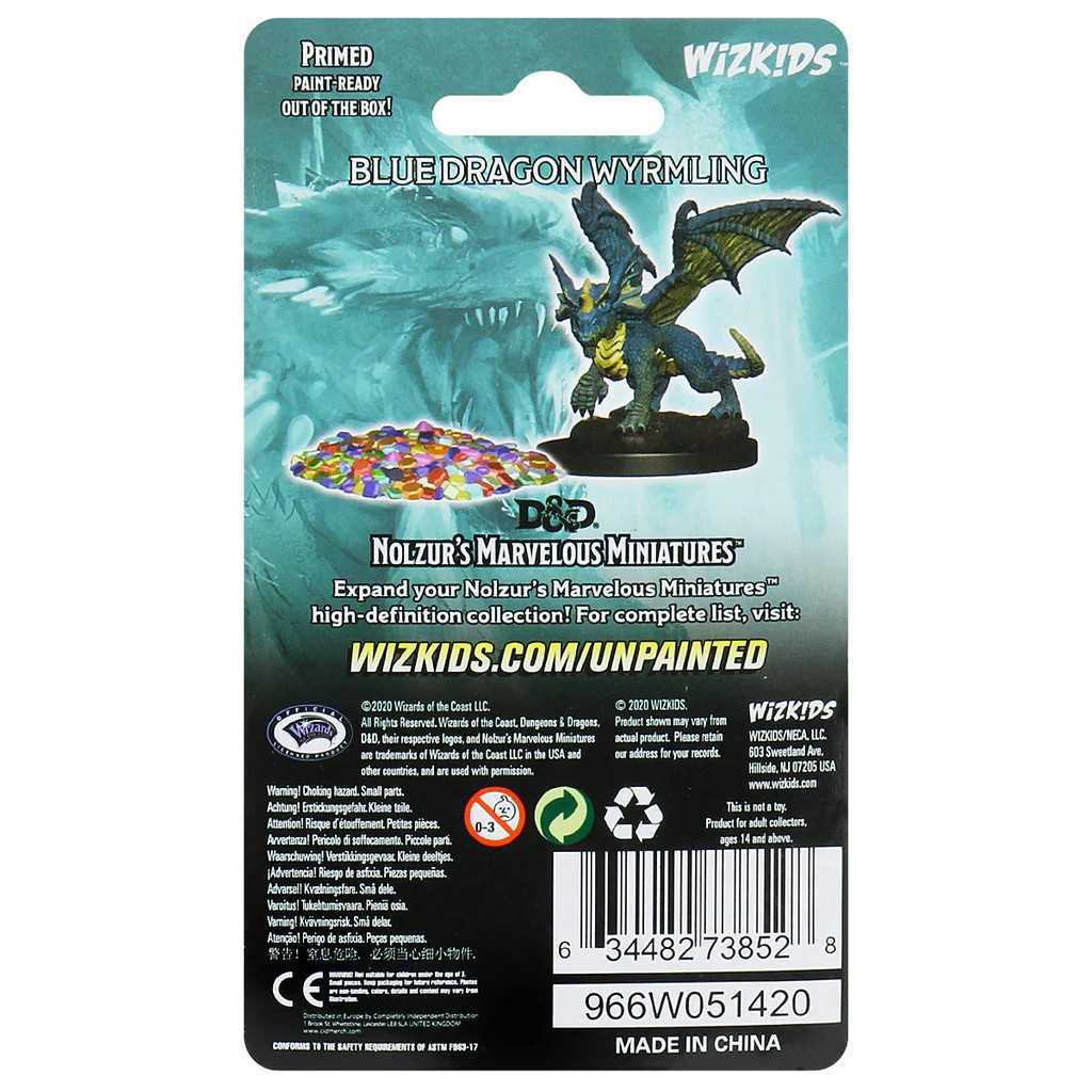 D&D Nolzur’s Marvelous Miniatures: Blue Dragon Wyrmling