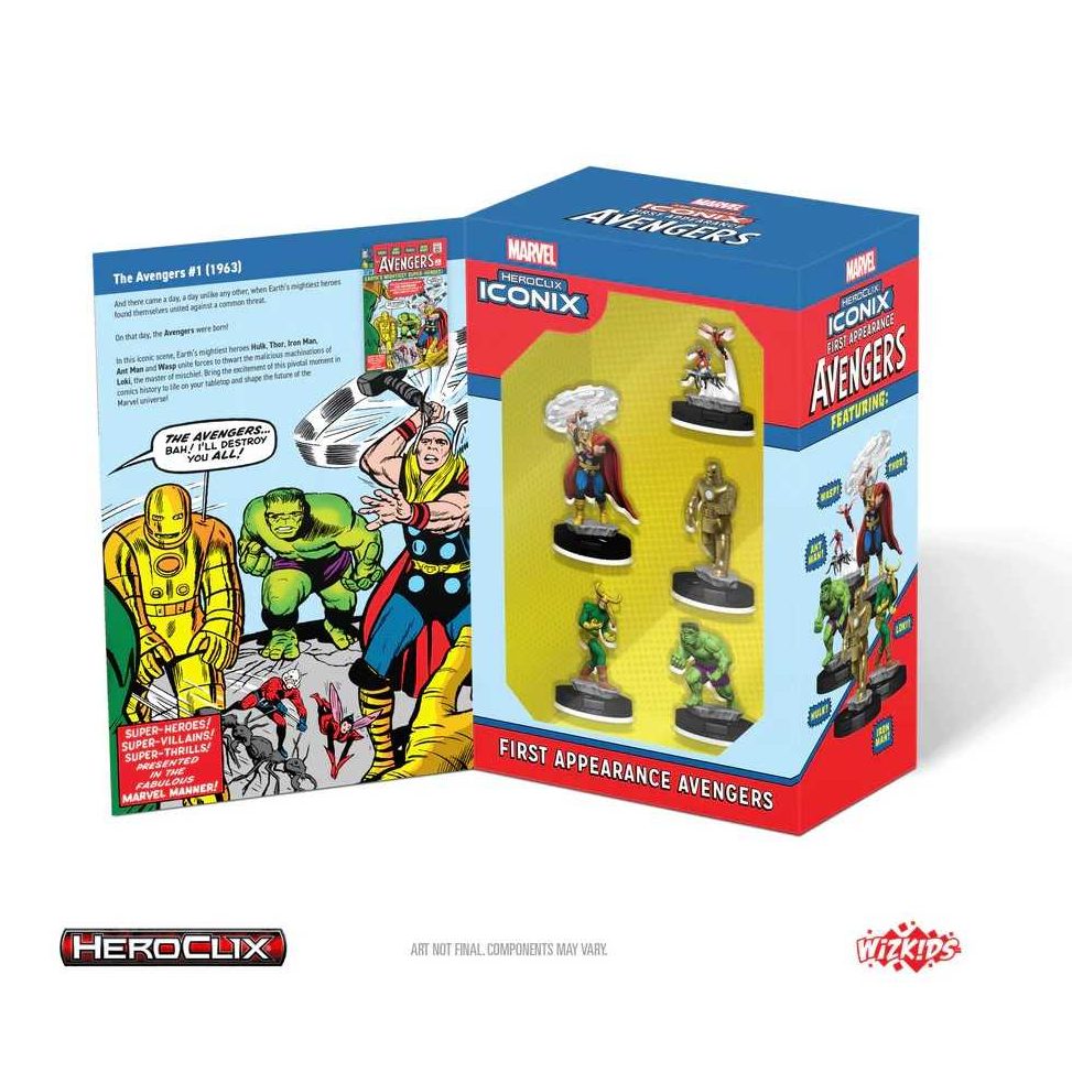 Marvel HeroClix Iconix: First Appearance Avengers