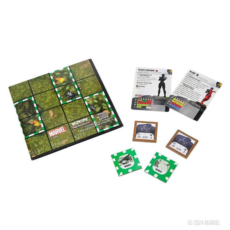 Marvel HeroClix: Black Panther Play at Home Kit (Shuri vs Klaw)