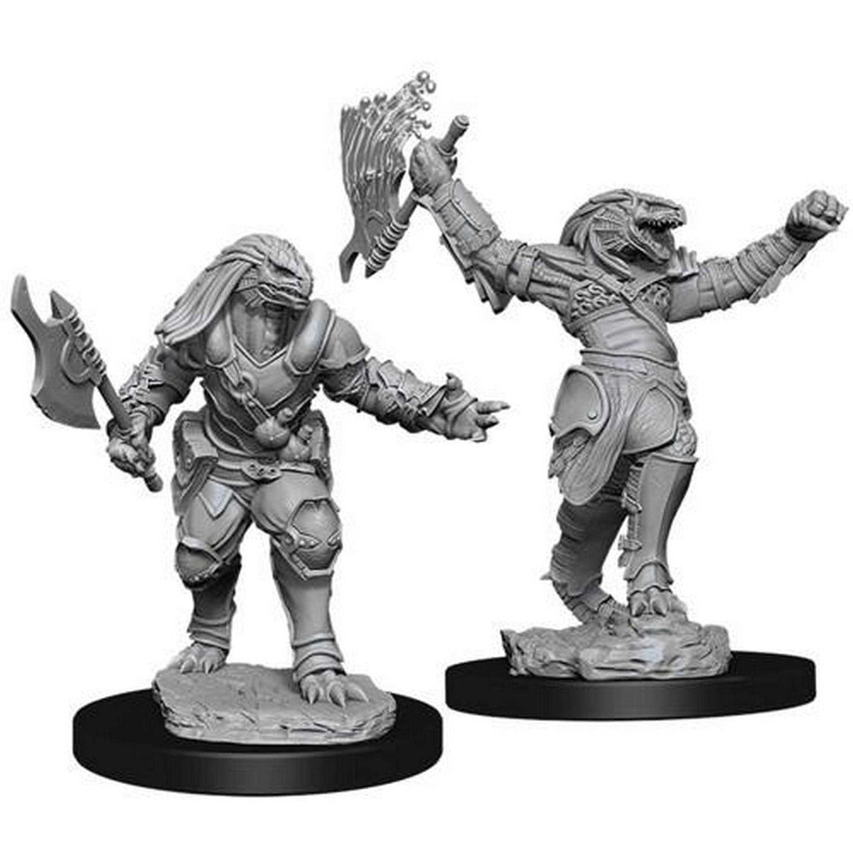 Female Dragonborn Fighter D&D Nolzur's Marvelous Unpainted Miniatures