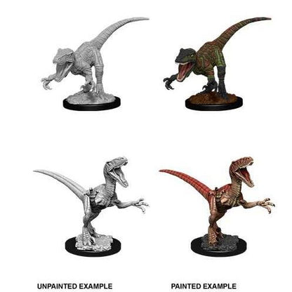 WizKids Deep Cuts Unpainted Miniatures: Raptors