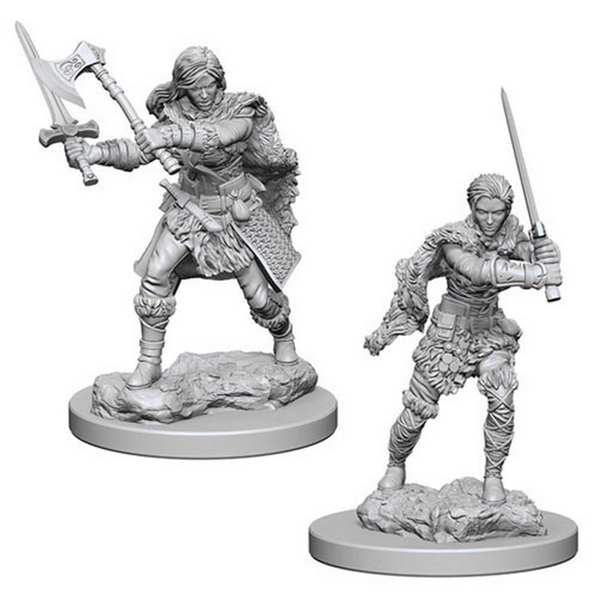 D&D Nolzur's Marvelous Miniatures: Female Human Barbarian