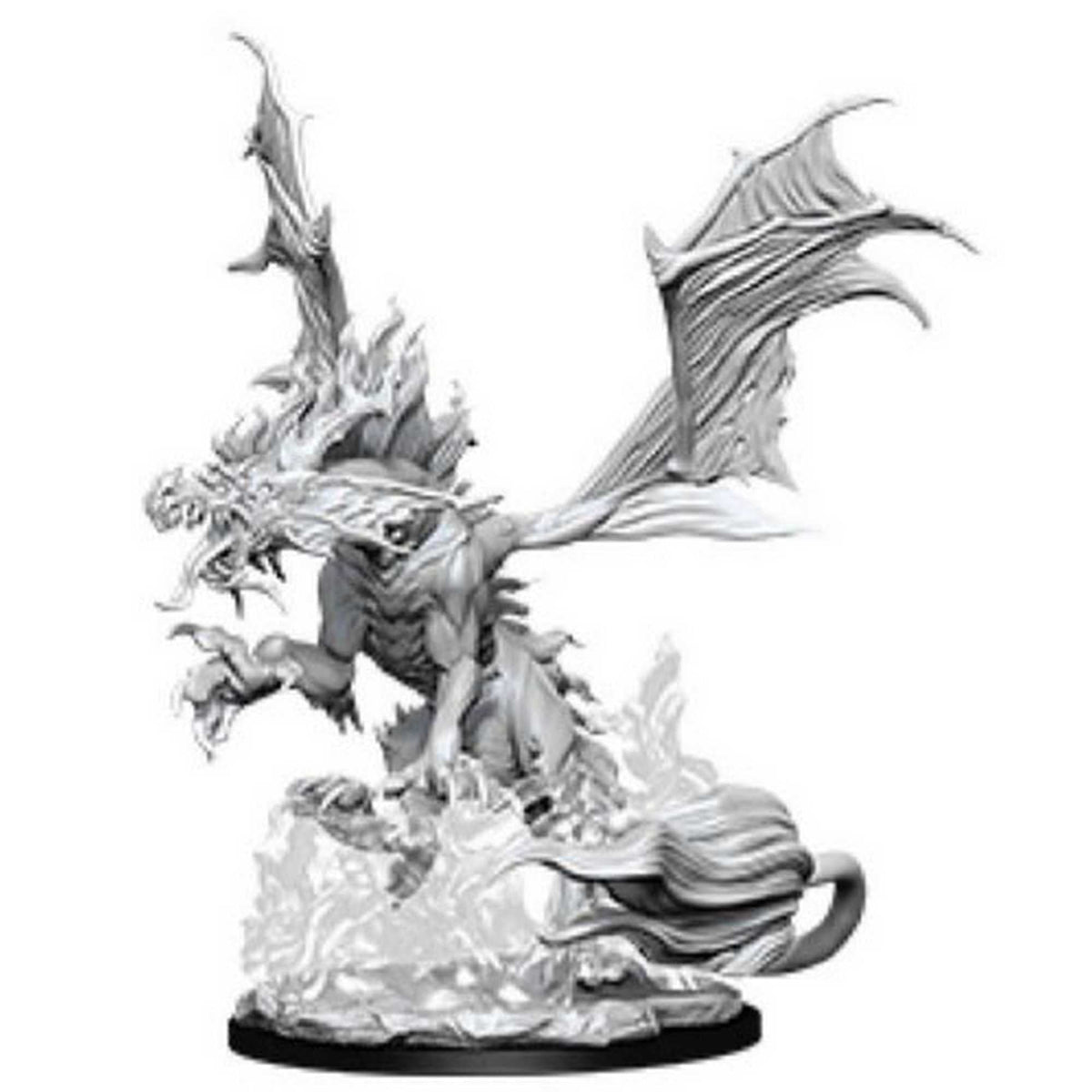 Pathfinder Battles Deep Cuts Nightmare Dragon Unpainted Miniature